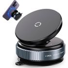 E.F.CONNECTION Support Voiture Magnétique - Universel - Noir - Antidérapant - Rotation 360° - Multi-scénarios
