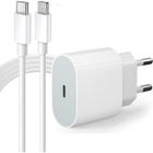 BRAND Chargeur Rapide iPhone Chargeur USB C avec Câble 1M 20W Prise Rapide PD 3.0 Secteur Type C Mural Alimentation Adaptateur USB C[367]