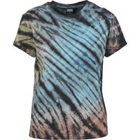 Urban Classics T-Shirt Boyfriend Tie Dye T-Shirt Manches courtes multicolore