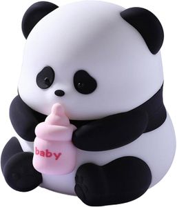 LAMPADAIRE LAMPADAIRE-Multicolore Veilleuse Panda pour enfantts, veilleuse pour enfantts à couleur douce changeante, veilleuse rechargeable