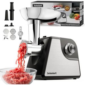Happybuy TK-22 Hachoir a Viande Acier Inoxydable 250 kg/H,Broyeur a