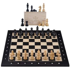 Jeu D'échecs Géant – Pièces De 20 Cm – Ubergames – Plastique Résistant – Pour Jardin Et Extérieur