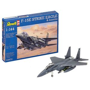KIT MODÉLISME Kits De Modélisme - 03972 F-15e Strike Bombes - Échelle 1/144 - Blanc