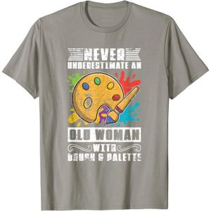 CRAYON DE COULEUR Cadeau Pour Femme Palette Peintre Retraité Dessinateur T-Shirt[V5473]
