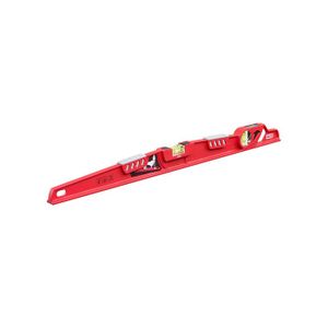 Niveau à Bulles KS Tools 204.4400 - 400 Mm - Aluminium Antichoc - 2 Fioles - Précision 0,5 Mm/m