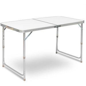 TABLE DE CAMPING SCPT0002 Table de Pique-Nique Rectangle en Hauteur