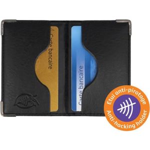 PAMIYO Protecteur de Carte Porte-Monnaie Anti RFID FRAUDE Etui Carte  Bancaire Anti Piratage,Étui protége des Cartes de crédit Bleue sans Contact  (6 Pack Pochette Protection ) : : Mode