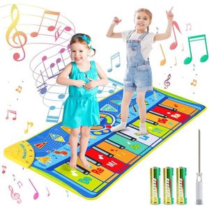 TAPIS DE JEU Tapis de jeu enfant - Piano musical - Jouet musical - 8 sons d'instruments - OPP + PE - Éponge haute densité