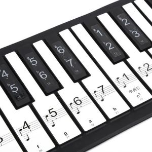 PACK PIANO - CLAVIER Accessoire Pour Piano Et Clavier - Amovible 88 Touches Électronique Notes