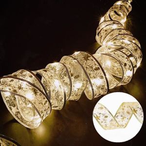GUIRLANDE D'EXTÉRIEUR Dilwe Ruban Lumineux de Noël pour Décoration Intérieure/Extérieure - Guirlande LED avec Piles, Ambiance Chaleureuse et Relaxante