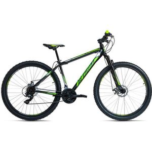 VTT VTT semi-rigide 29'' Sharp noir-vert KS Cycling - 