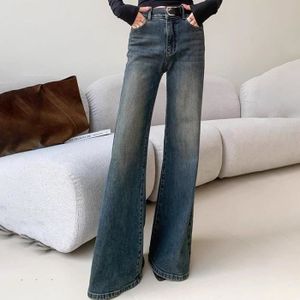 JEANS Jeans femme de haute qualité, jeans évasés vintage