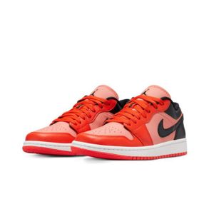 neon orange jordan 1