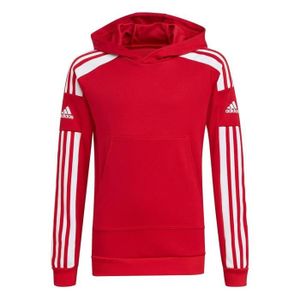 SWEATSHIRT ADIDAS Sweats Squadra 21 Hoody Rouge - Mixte/Enfant