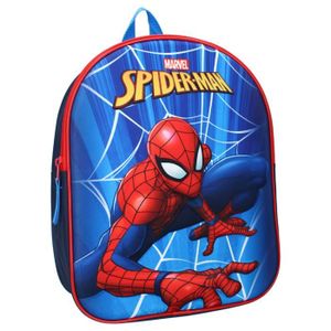 SAC À DOS mybagstory- Sac à dos - 3D – Spiderman – Bleu - En