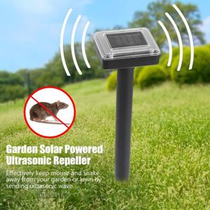 Lot de 4 Répulsif Ultrasons Solaire Repulsif Souris Solaire Exterieur pour Jardin Yard Field Farm 
