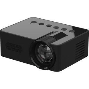 Vidéoprojecteur Mini vidéoprojecteur portable sans fil LED avec haut-parleurs intégrés, protection des yeux pour home cinéma et téléphone A1