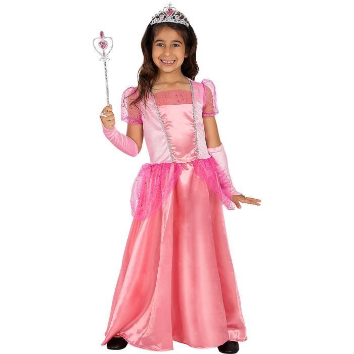 Robe Princesse Aurore Cosplay Costume - FINDPITAYA - La Belle au Bois  Dormant - Fille - Rose - Cdiscount Jeux - Jouets
