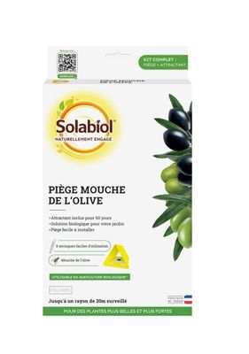 2 capsules phéromones anti mouche de l'olivier