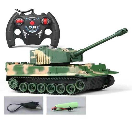 Mini Tank Télécommandé 2.4GHz Char RC 1/18, M412 Major De Combat Principal, Jouet De Modèle De Char Télécommandé, Réservoir Char Rc 1 64 Combat Infrarouge