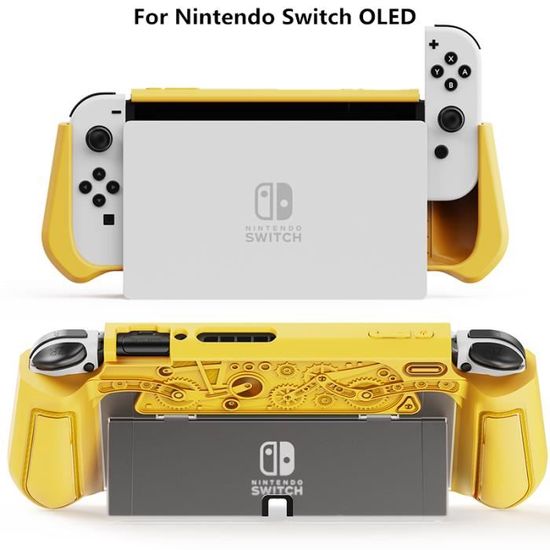 HEYSTOP Coque Switch OLED Dockable, Coque de protection en TPU pour