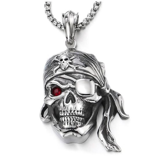 PENDENTIF POUR HOMME Plaque Or Tete De Lion De Face Yeux Sertis + 1 Chaine 6879 EUR 14,89 - FR