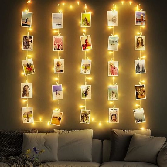10m 100voyants LED multicolore chaîne décoration chambre lumineuse