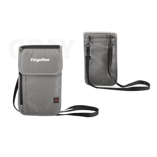 Porte-passeport + Carte Vaccination BOACAY - Cuir PU, Imperméable, Organisateur Voyage
