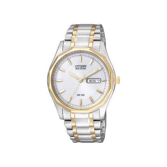 Montre Homme Structure Analogique - Bracelet Argenté, Occasion Très Bon état