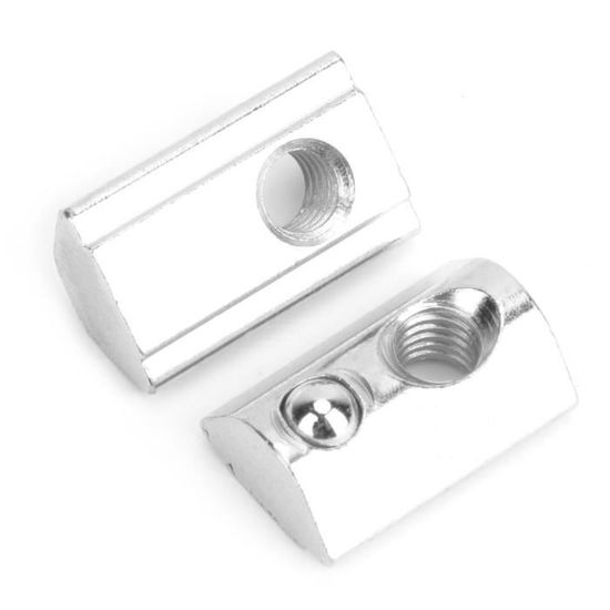 Écrous à Frapper M6 – RAT, Acier Zingué, Métrique, 12 Mm, Lot D'écrous à Visser