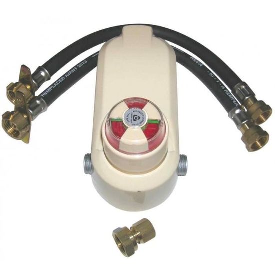 Kit inverseur détendeur butane 2 lyres P14 – 2,6 kg/h – Pose extérieure – Bukit – Clesse