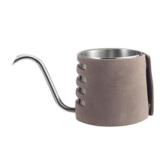 Sharplace Bouilloire Verseuse Col De Cygne 600 Ml – Acier Inoxydable, Dégradé Vert, Précision Parfaite Pour Café Filtre Ou Thé