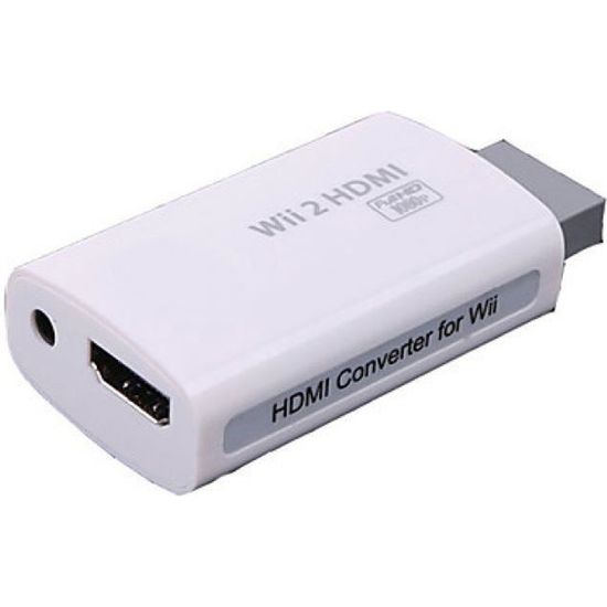 Adaptateur HDMI pour Nintendo Wii - Cdiscount Informatique