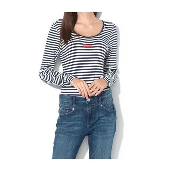 Tee shirt levis manche longue femme online