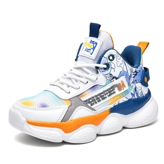 Chaussures De Sport Légères Pour Enfants - Style Décontracté, Semelle Souple, Parfaites Pour La Course Et La Randonnée Légère