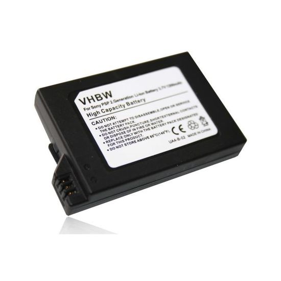 Batterie LIION 1200mAh pour modèle SONY remplaçant PSPS110 PSPS 110