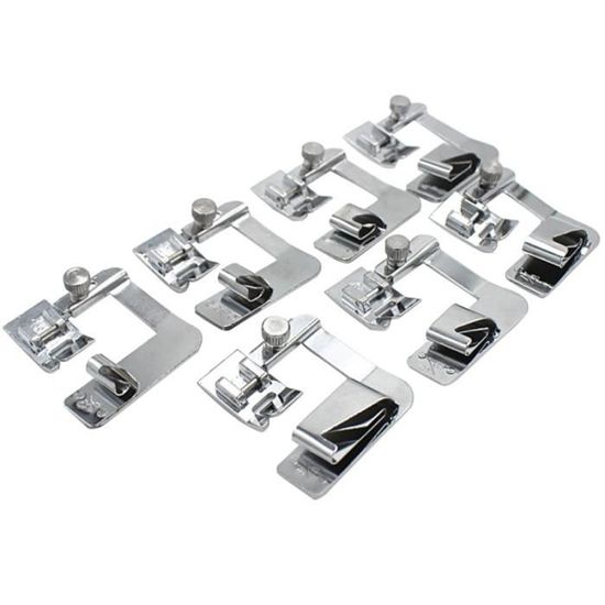 ChaRLes 3 Pcs Large Ourlet Rouleau Presseur 13/19/25mm