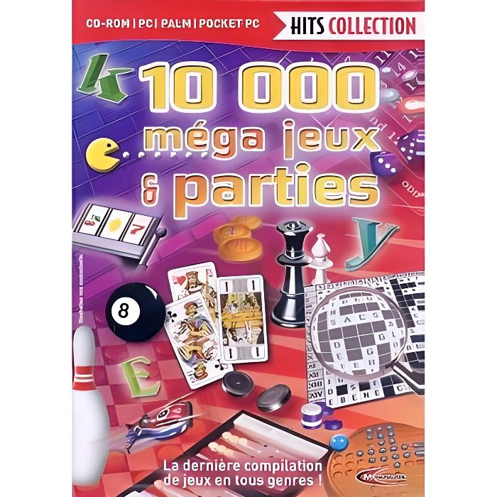 10 000 Mega Jeux & Partie Jeu PC