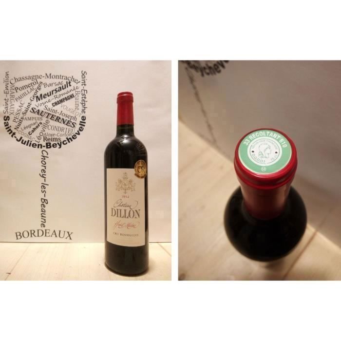 Château Dillon 2012 - Haut-Médoc - Cru Bourgeois - 1 x 75 cl - Rouge