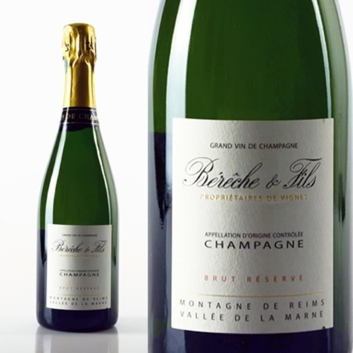 Champagne et Méthode Traditionnelle - Champagne Brut Réserve Blanc