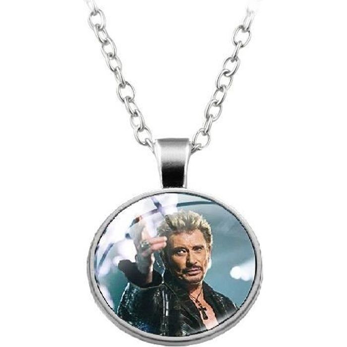 COLLIER SAUTOIR JOHNNY HALLYDAY