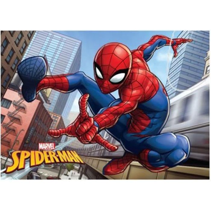 Tapis de sol Spiderman City 40cm X 60cm