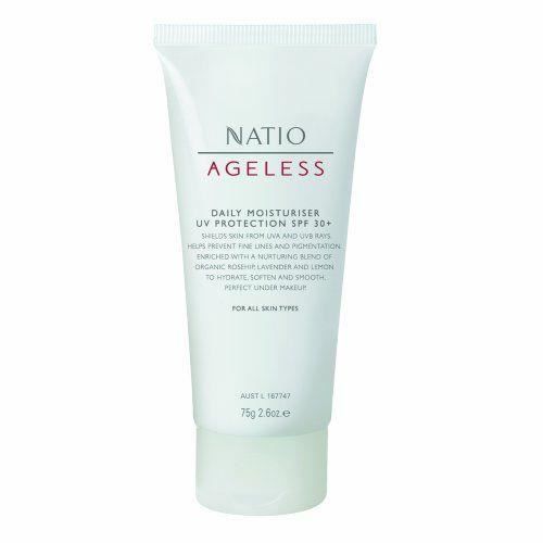 Natio 1411 - NETTOYANT ET EXFOLIANT - Crème hydratante anti-âge avec protection UV indice 30 75g