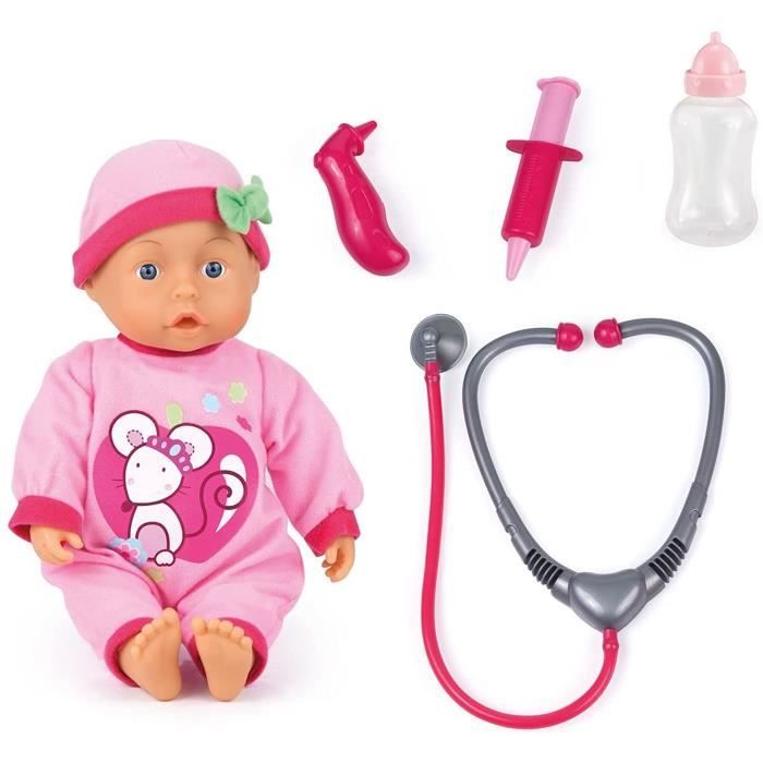 Bayer Design 93378AA Kit docteur poupée bébé avec son