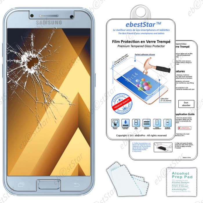 ebestStar ® pour Samsung Galaxy A5 2017 A520F - Film protection écran VERRE Trempé