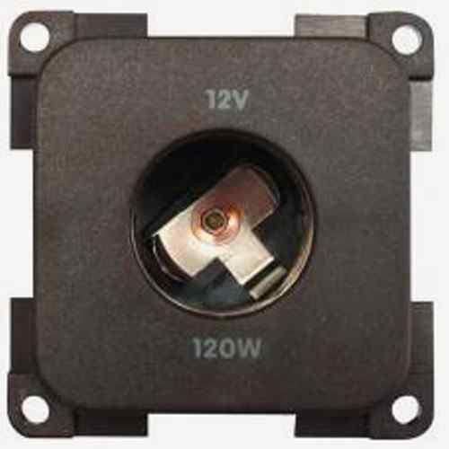 Socle 12V allume cigare grise