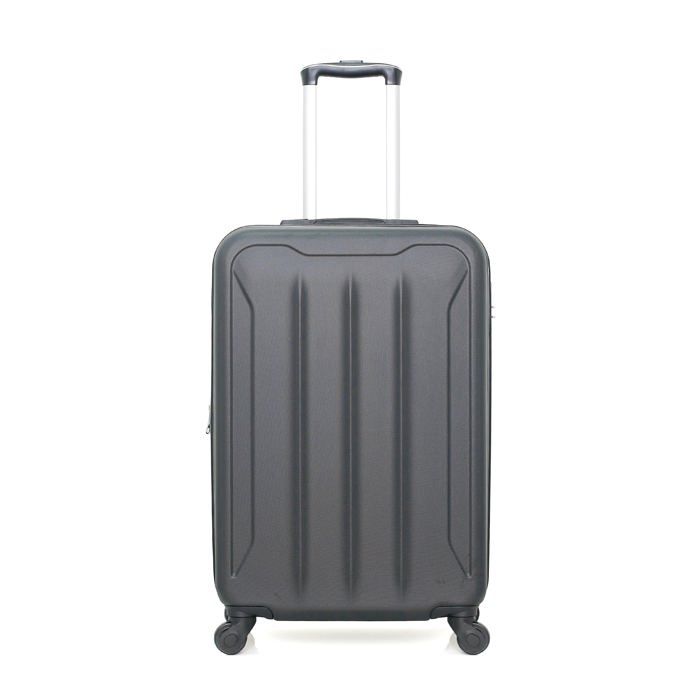 HERO – VALISE WEEK-END - ABS – 65cm – 4 roues – PIRIN-S – GRIS FONCE