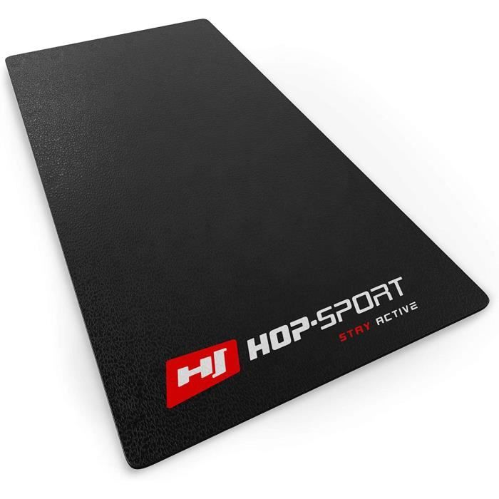 Hop-Sport Tapis Multifonction Fitness Tapis de Protection de sol Pour Vélo Elliptique Tapis de Course en PVC 0,6mm 160x70cm