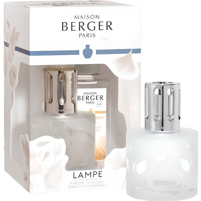 COFFRET LAMPE DIFFUSEUR DE PARFUM AROMA ENERGY - MAISON BERGER PARIS
