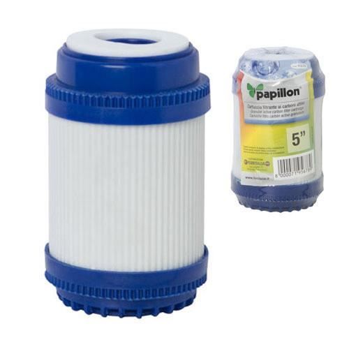 Cartouche pour filtre charbon actif 5"